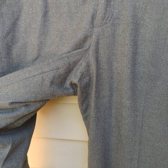 Banana Republic Martin Fit Gray Dress Pants 521383 Wool Blend Trousers - Picture 5 of 12